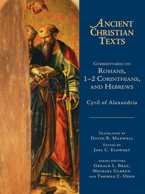 cover image of Commentaries on Romans, 1-2 Corinthians, and Hebrews